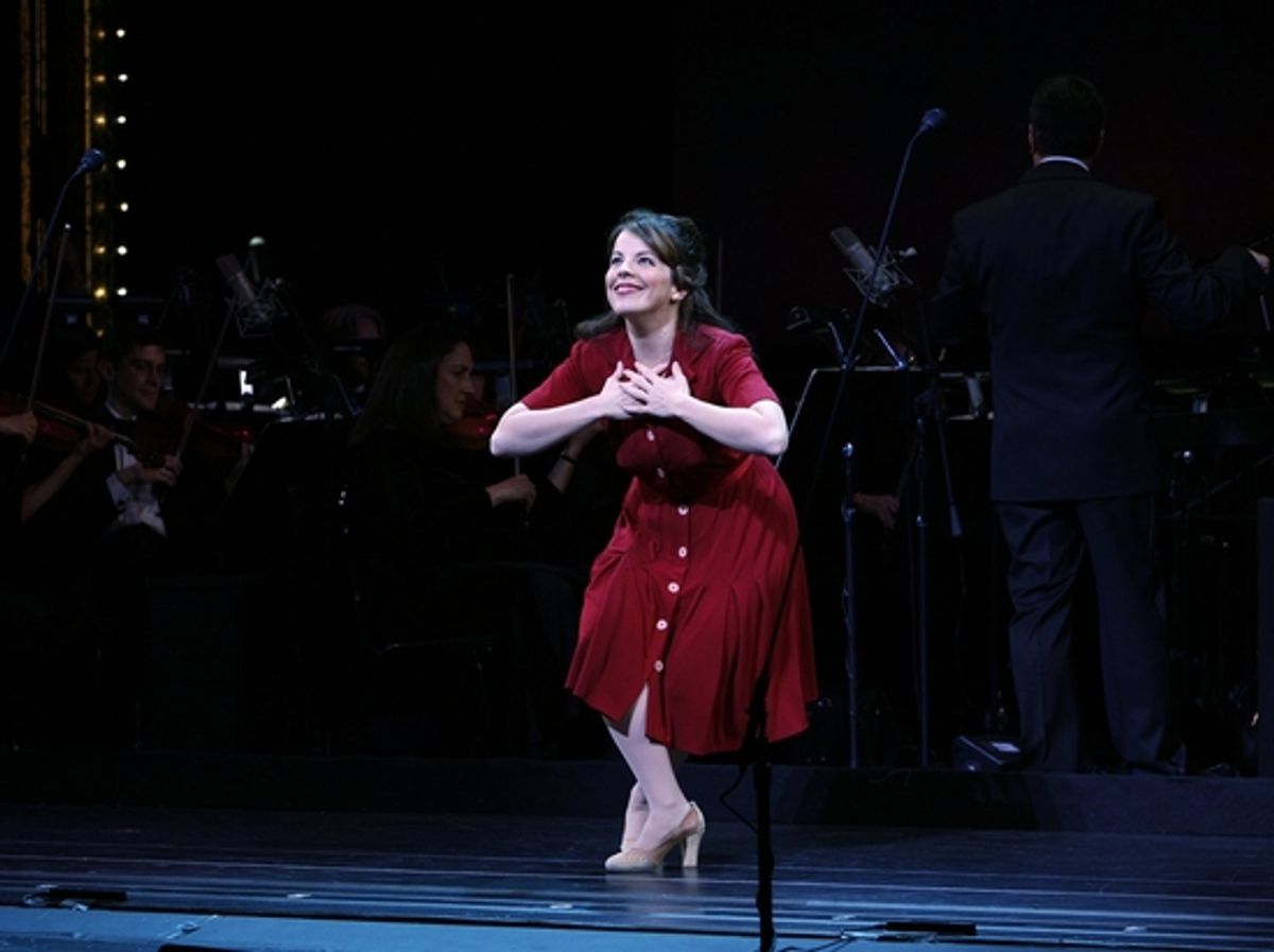 Leslie Kritzer at ON THE TOWN Curtain Call
