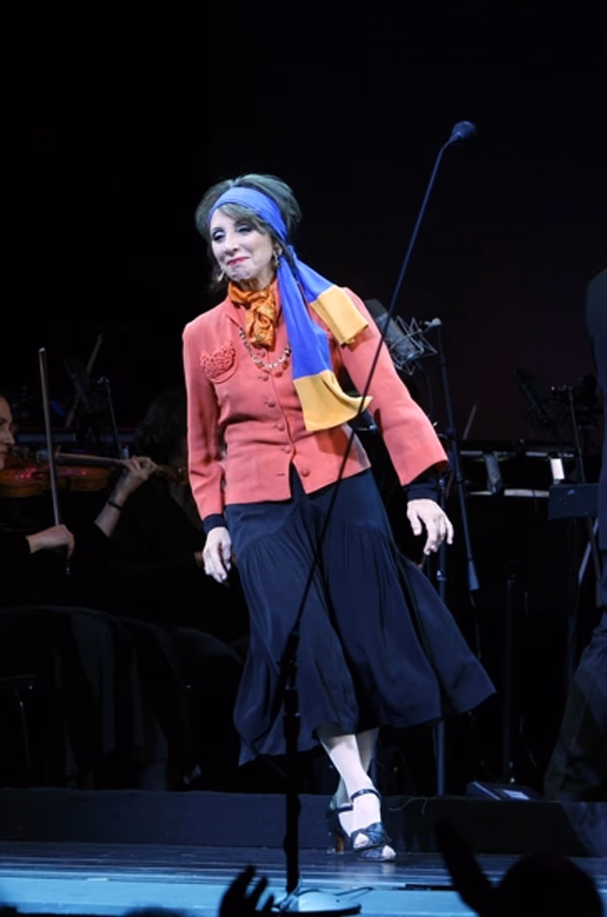 Andrea Martin at ON THE TOWN Curtain Call