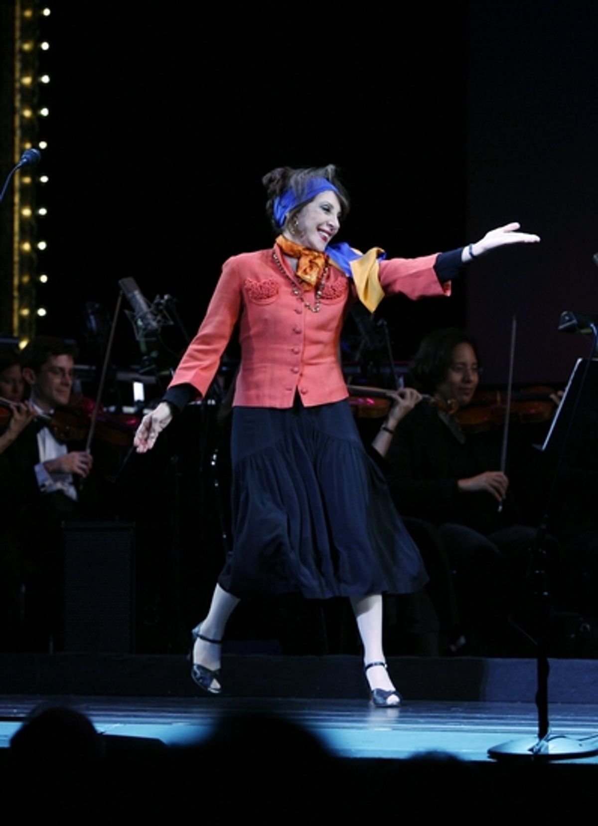 Andrea Martin at ON THE TOWN Curtain Call