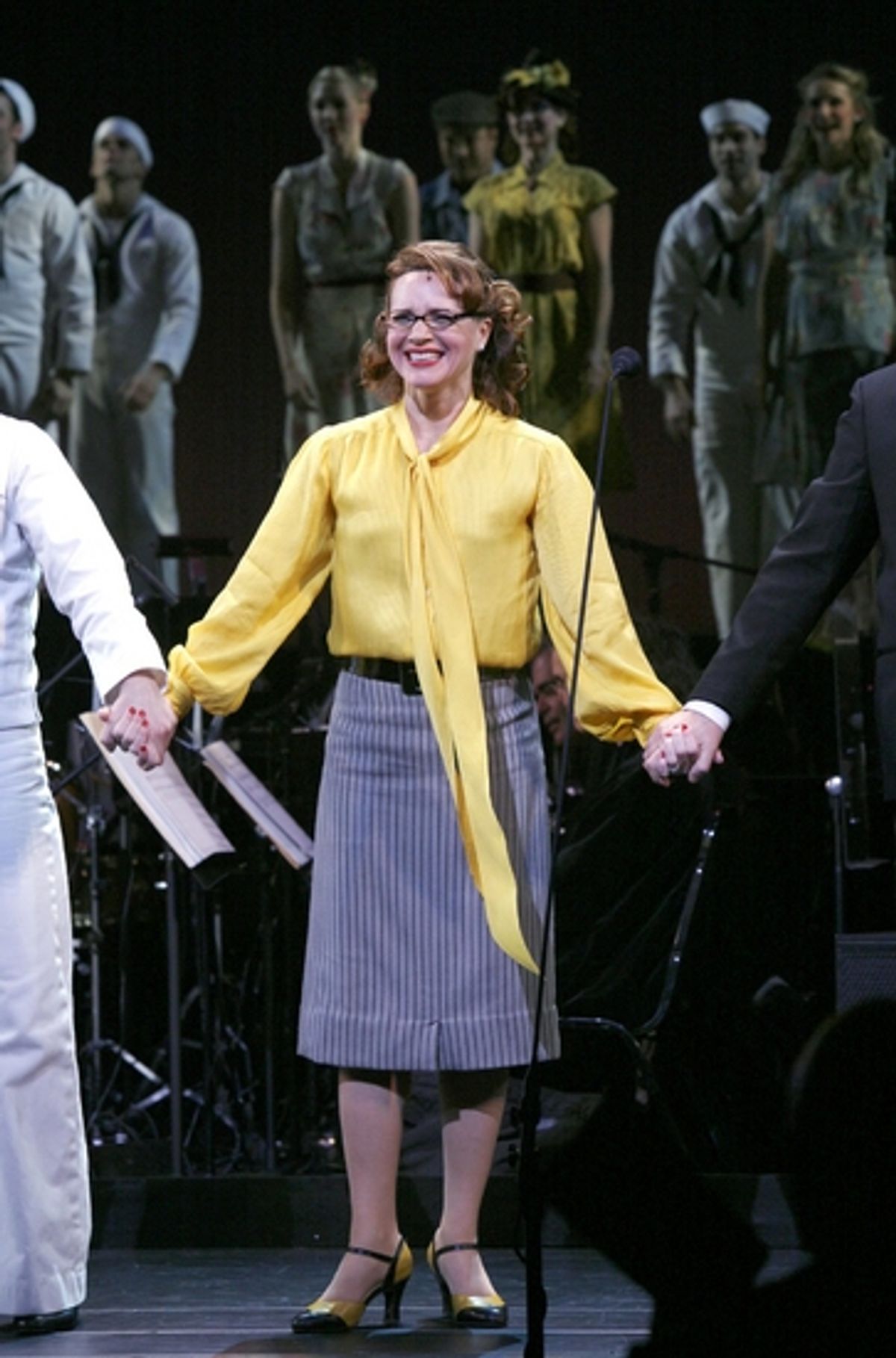 Jennifer Laura Thompson at ON THE TOWN Curtain Call