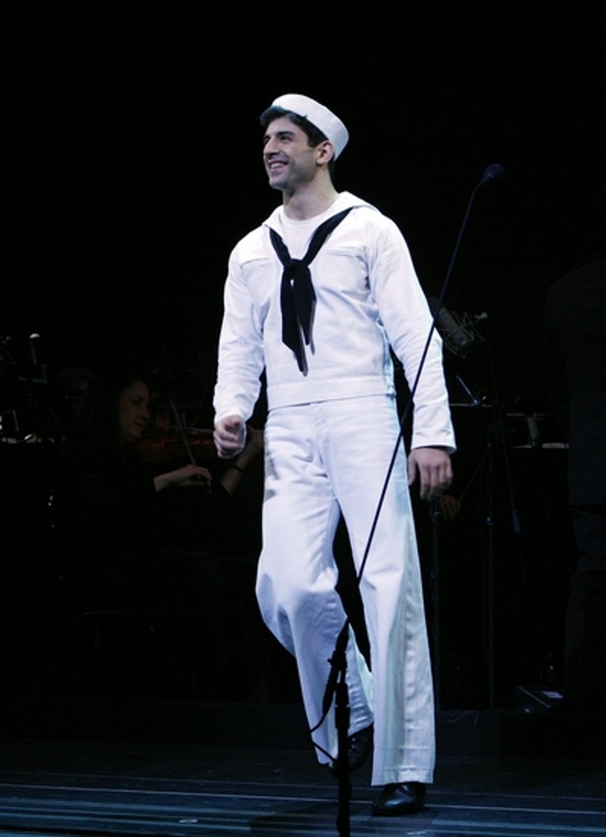 Tony Yazbeck at ON THE TOWN Curtain Call