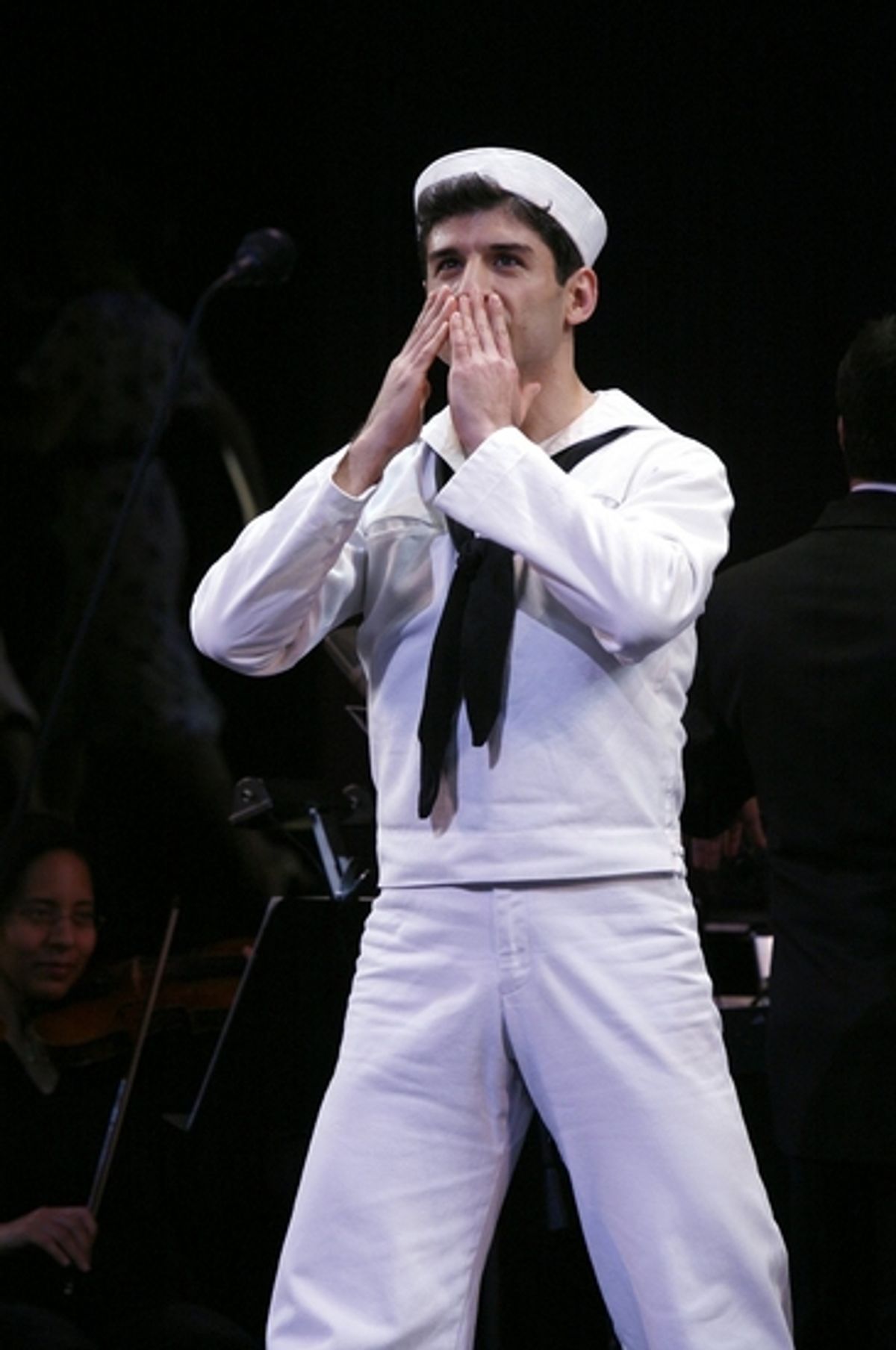 Tony Yazbeck at ON THE TOWN Curtain Call