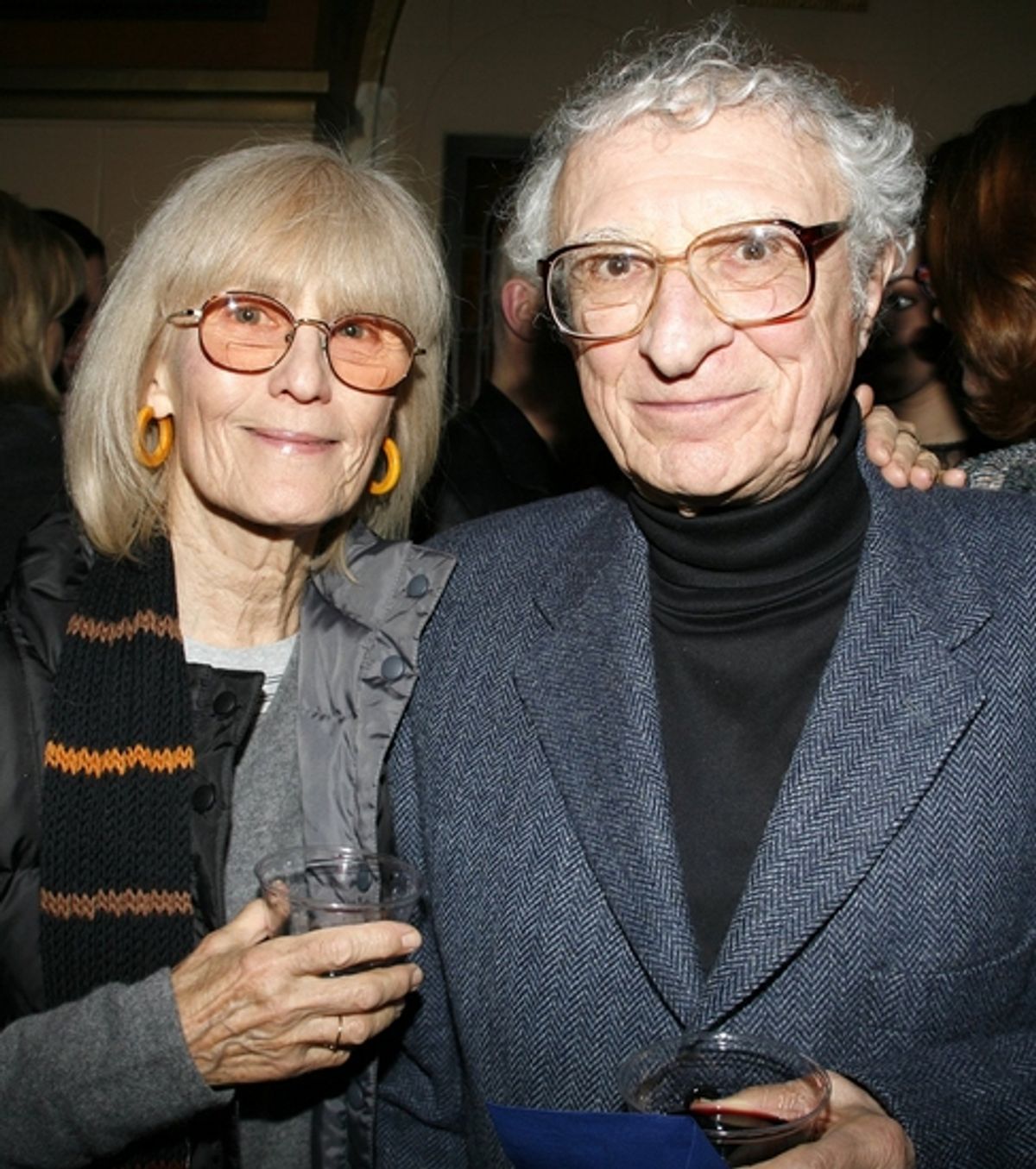 Sheldon Harnick and his wife at 