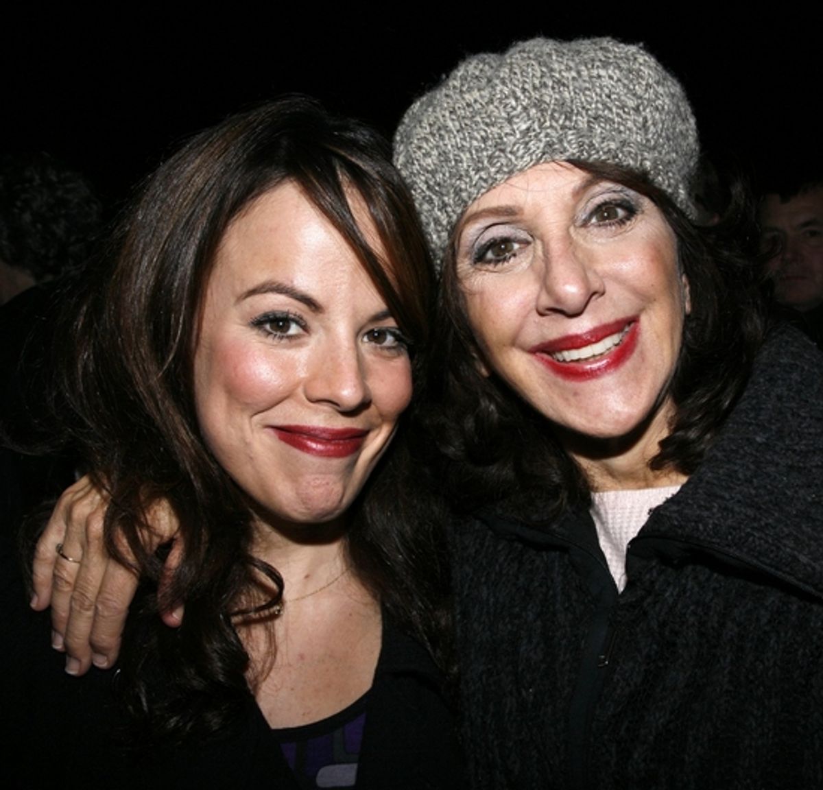 Leslie Kritzer and Andrea Martin at ON THE TOWN Closing Night Party