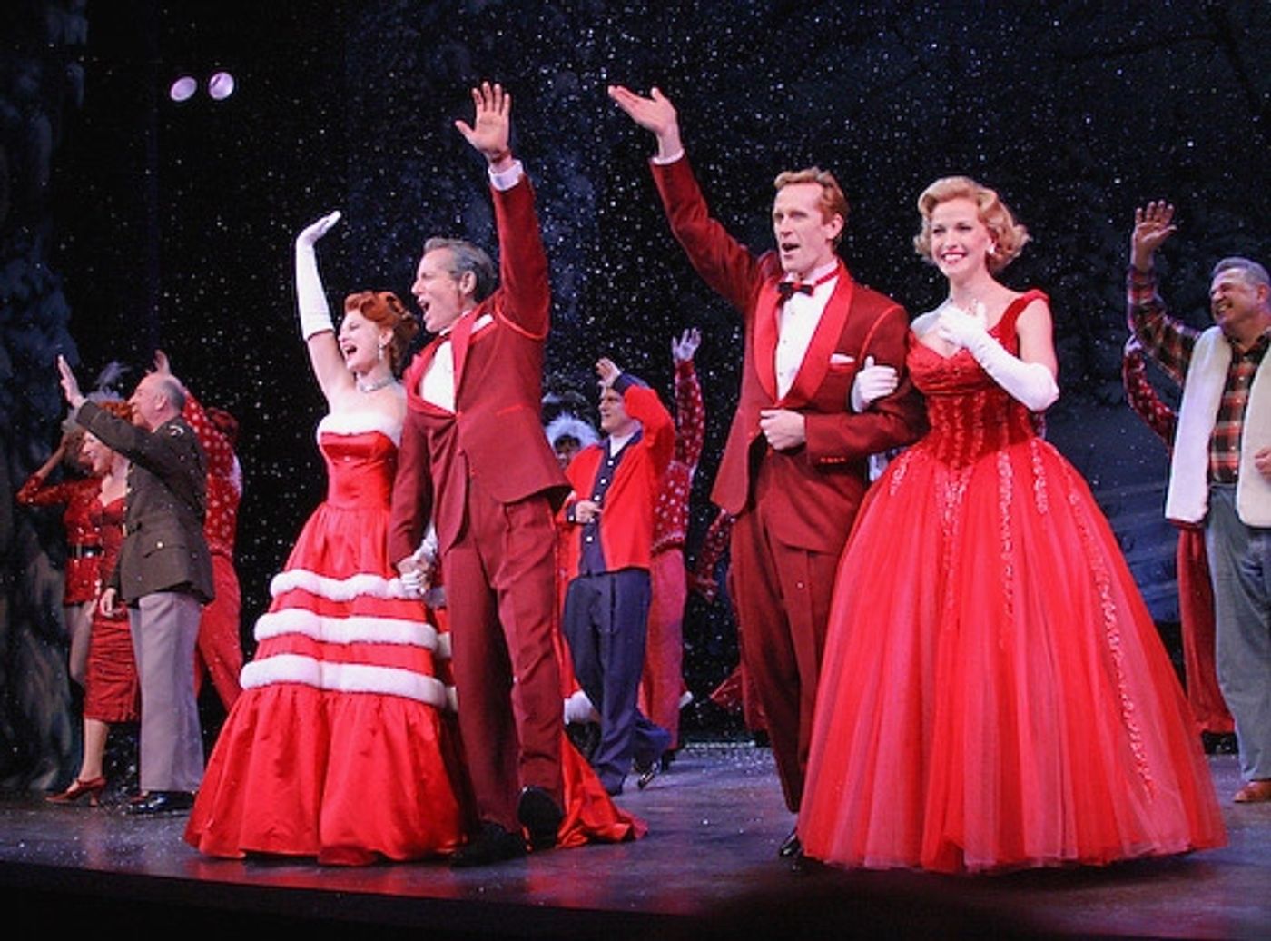 Photo Coverage: WHITE CHRISTMAS Curtain Call  Image