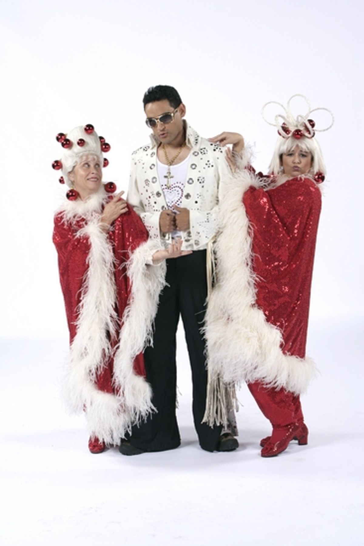 Denise Blasor, Sol Castillo and Teresa Velarde at 