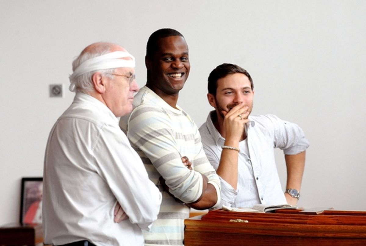 James Hayes, Javone Prince, and Matt Di Angelo at 