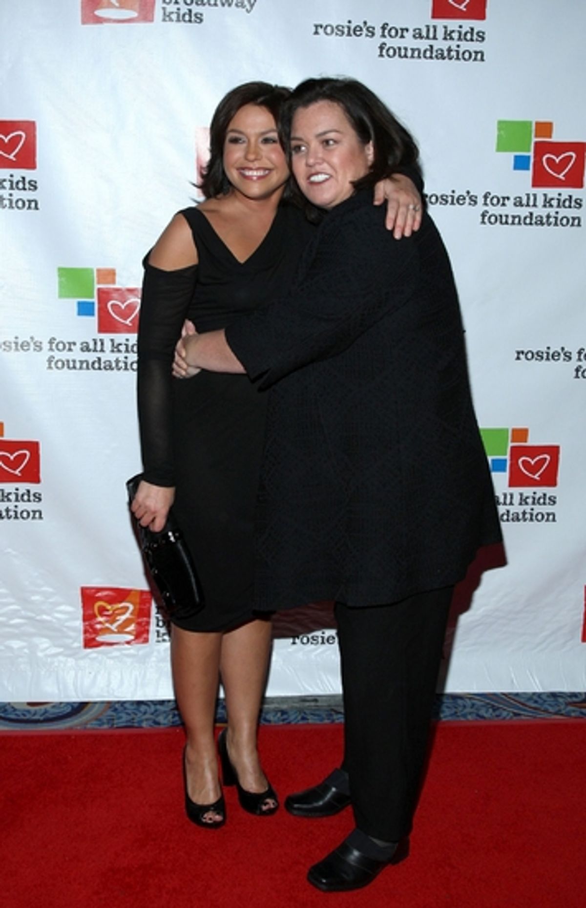 Rachael Ray and Rosie O\\\'Donnell at Rosie's Gala: Building Dreams for Kids Honors Rivera