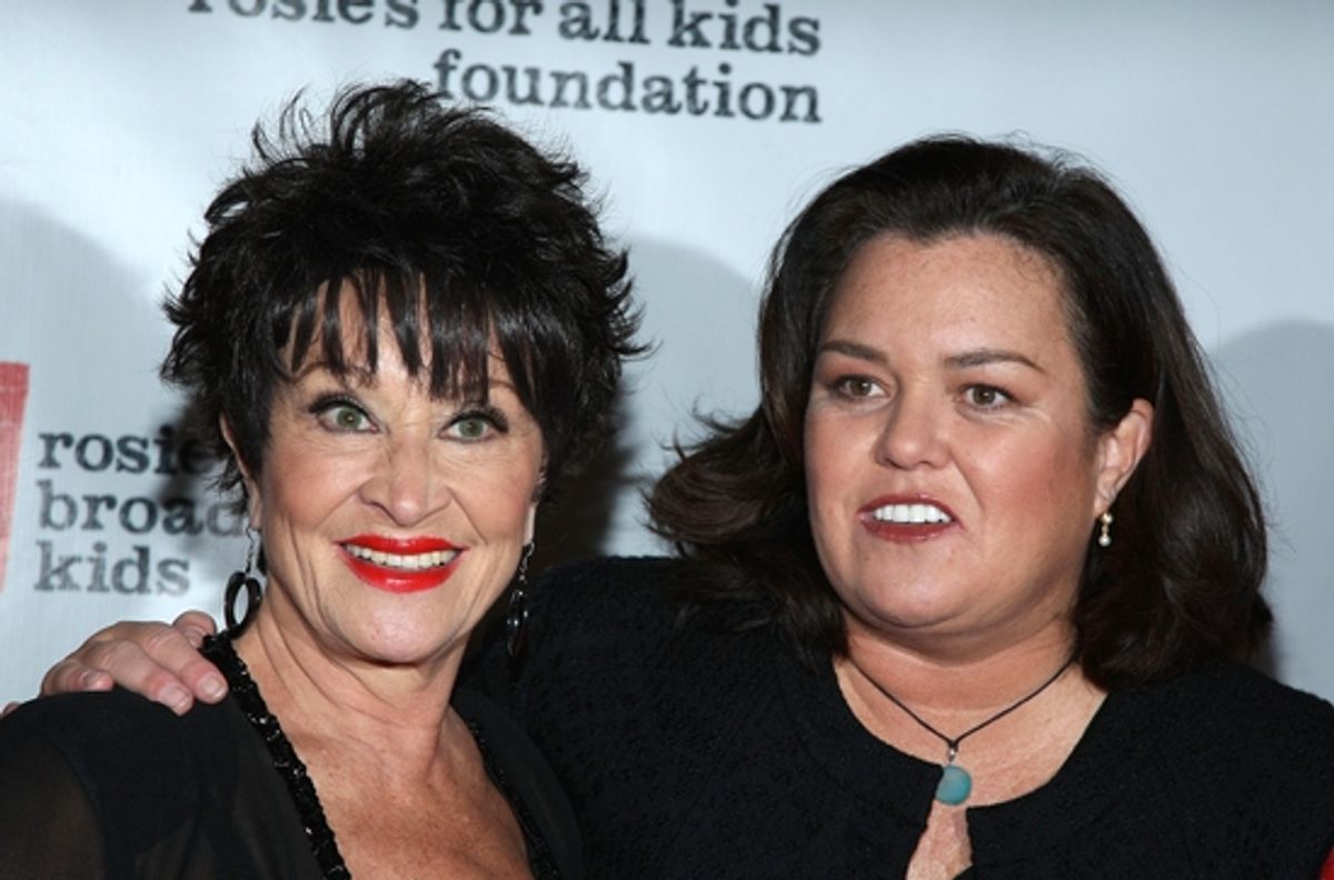 Chita Rivera and Rosie O'Donnell at 