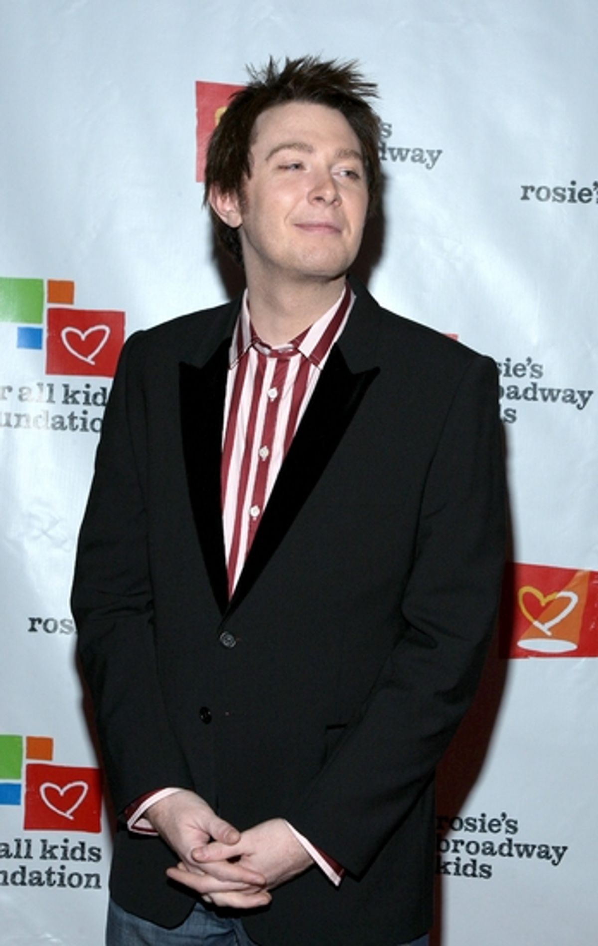Clay Aiken at Rosie's Gala: Building Dreams for Kids Honors Rivera