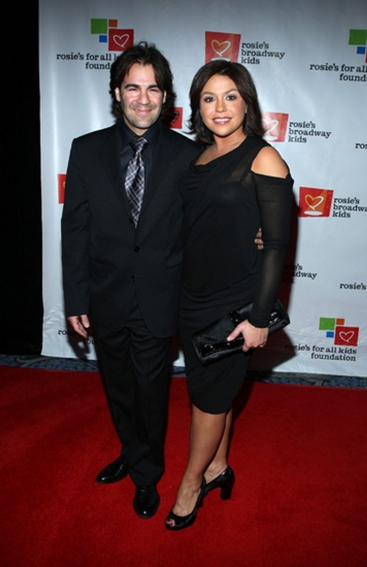John Cusimano and Rachael Ray at Rosie's Gala: Building Dreams for Kids Honors Rivera