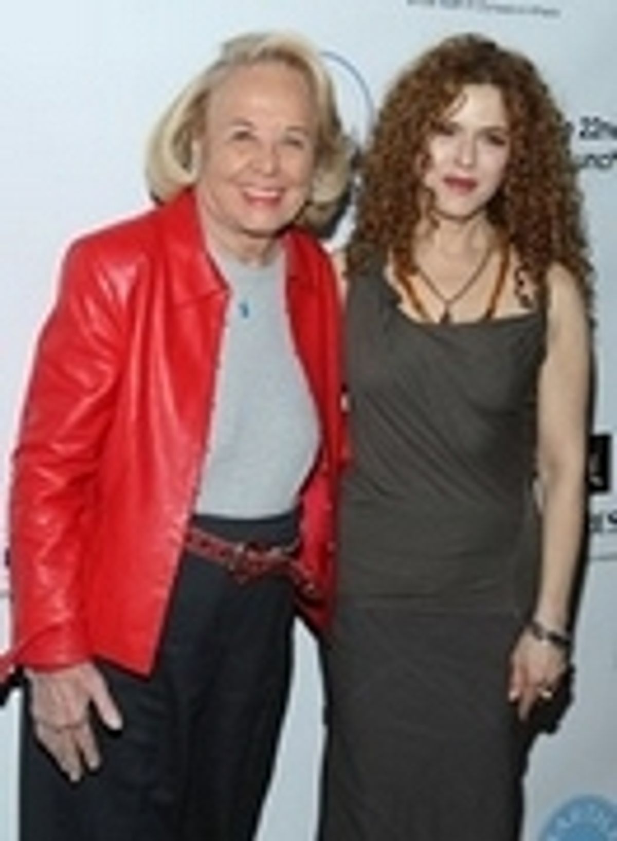 Liz Smith and Bernadette Peters at 