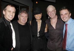 Chris Isaacson, David Galligan, Valarie Pettiford, Ron Abel and Shane Scheel @ BroadwayWorld Chris Isaacson, David Galligan, Valarie Pettiford, Ron Abel and Shane Scheel Photo