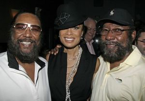 Valarie Pettiford with legendary Motown songwriters Brian and Edward Holland @ BroadwayWorld Valarie Pettiford with legendary Motown songwriters Brian and Edward Holland Photo
