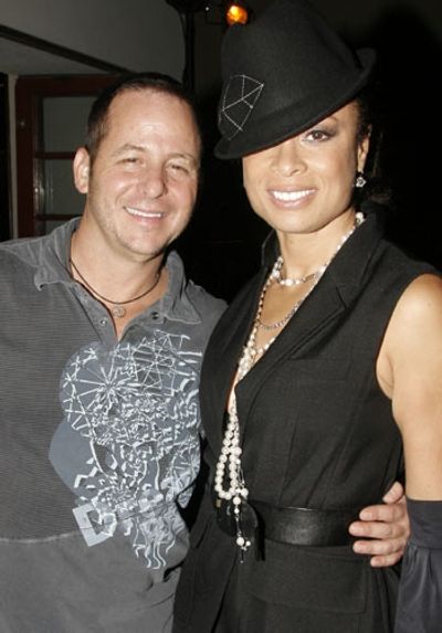 Mark's Restaurant owner Chris Diamond with Valarie Pettiford Photo