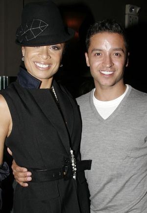 Valarie Pettiford with Jai Rodriguez @ BroadwayWorld Valarie Pettiford with Jai Rodriguez Photo