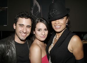 John Lloyd Young, Lea Michele and Valarie Pettiford @ BroadwayWorld John Lloyd Young, Lea Michele and Valarie Pettiford Photo