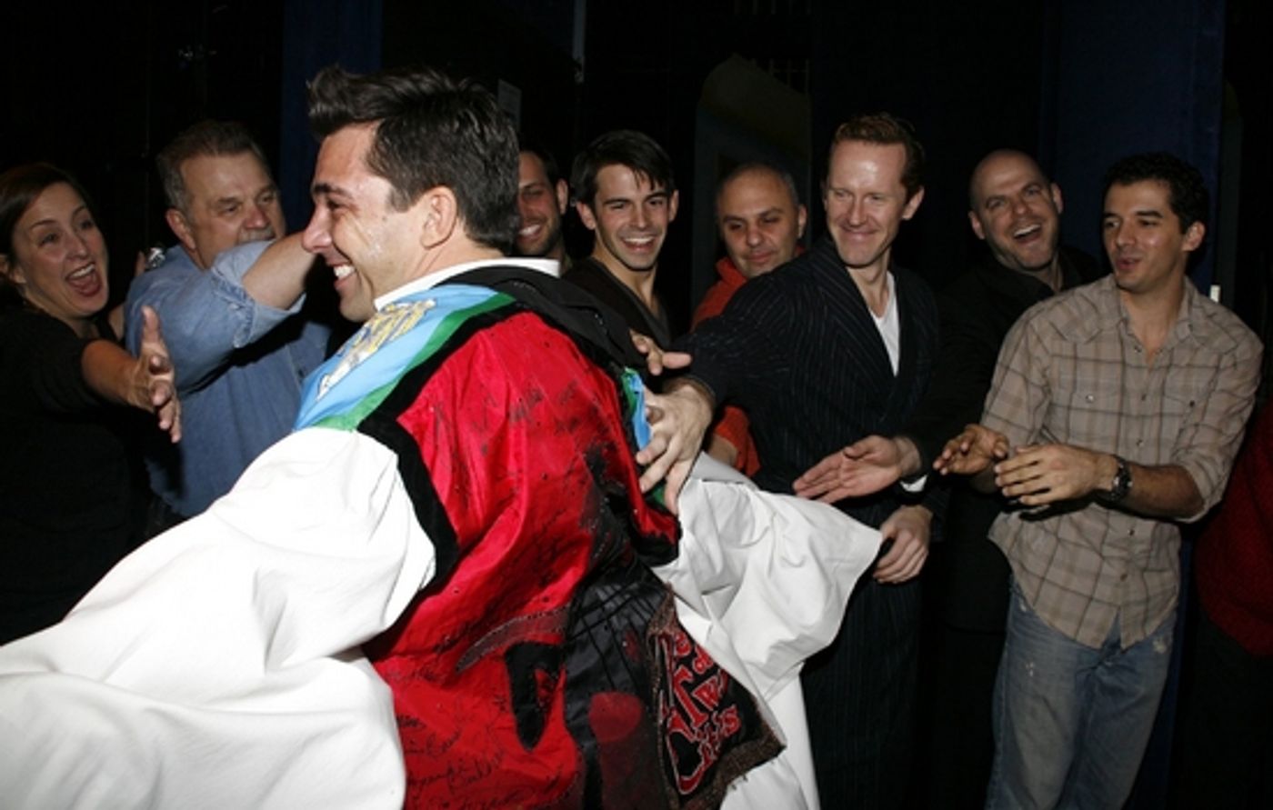 Photo Coverage: WHITE CHRISTMAS Gypsy Robe Ceremony  Image