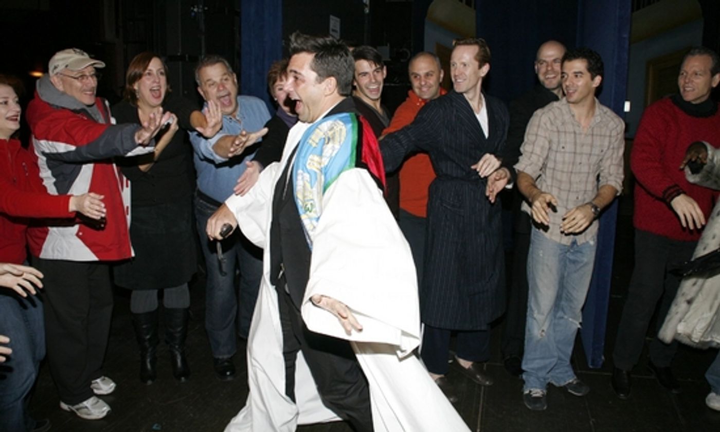 Photo Coverage: WHITE CHRISTMAS Gypsy Robe Ceremony  Image