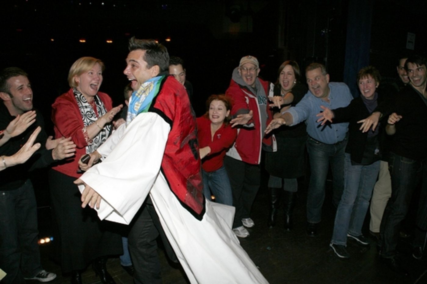 Photo Coverage: WHITE CHRISTMAS Gypsy Robe Ceremony  Image