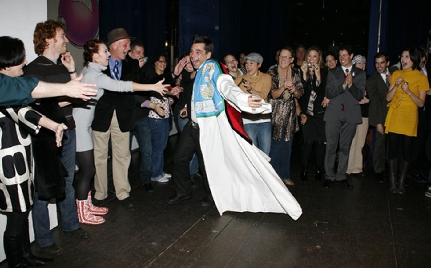 Photo Coverage: WHITE CHRISTMAS Gypsy Robe Ceremony  Image