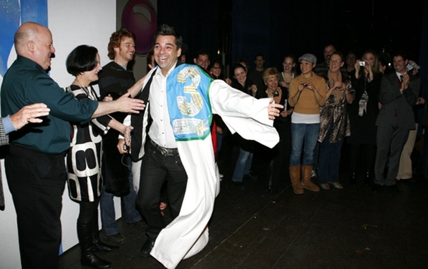 Photo Coverage: WHITE CHRISTMAS Gypsy Robe Ceremony  Image