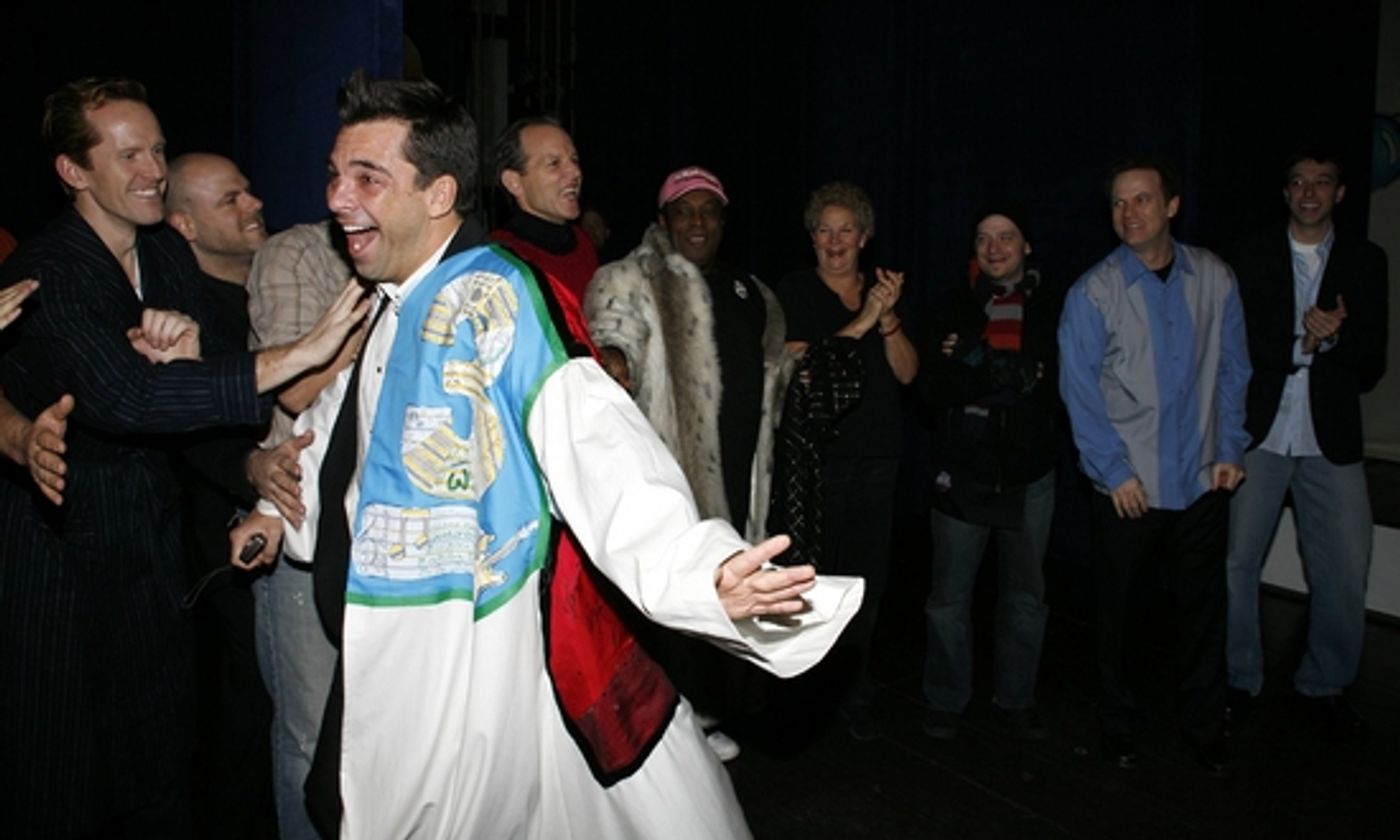 Photo Coverage: WHITE CHRISTMAS Gypsy Robe Ceremony  Image