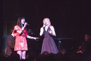 Eden Espinosa and Megan Hilty Photo