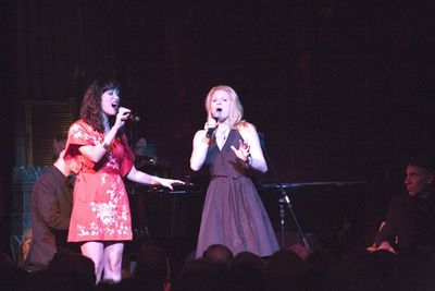 Eden Espinosa and Megan Hilty Photo