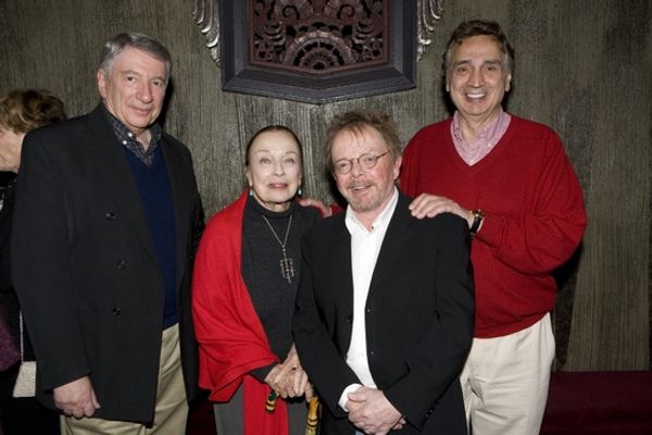 Martin Wiviott, Patricia Morison, Paul Williams and John Bowab Photo