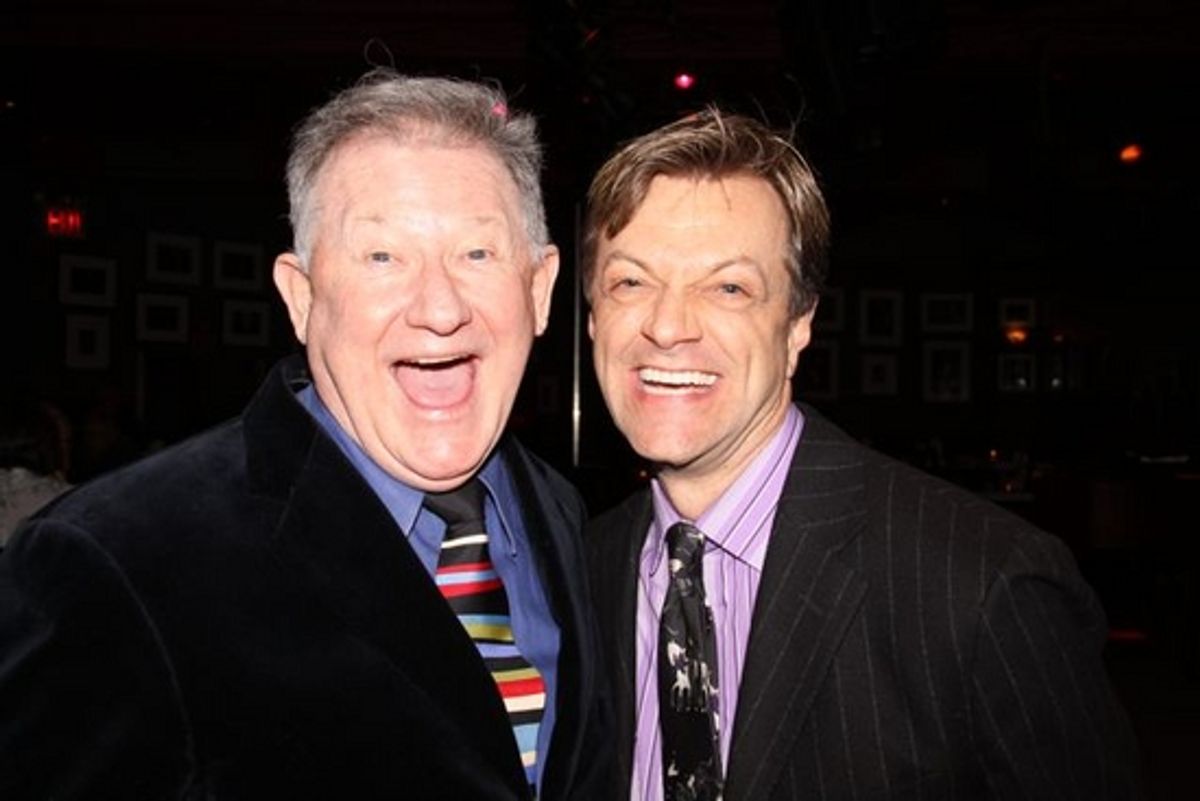 Harvey Evans and Jim Caruso at 