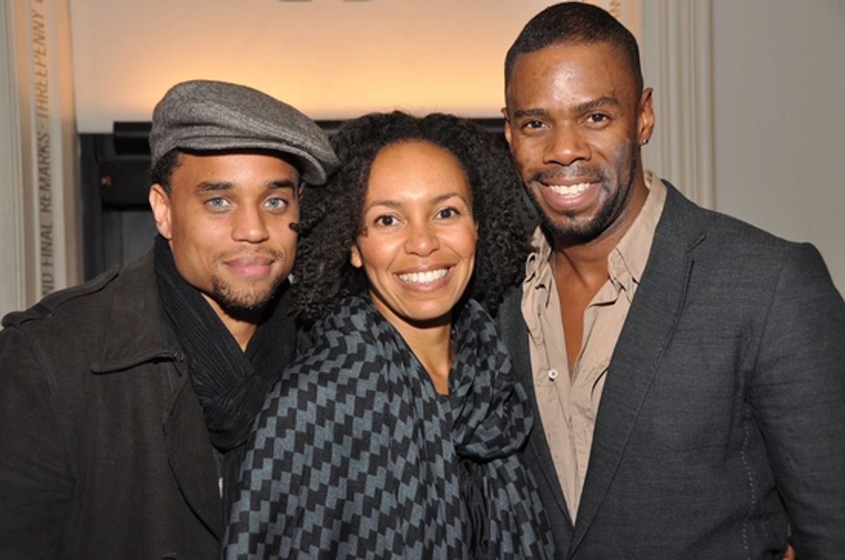 Michael Ealy, Eisa Davis, and Colman Domingo at 