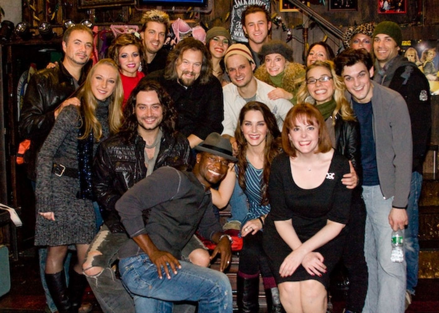 Photo Coverage: Taye Diggs Visits ROCK OF AGES  Image