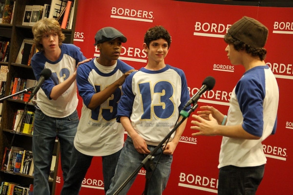 Eamon Foley, Malik Hammond, Al Calderon and Joey La Varco
 at 