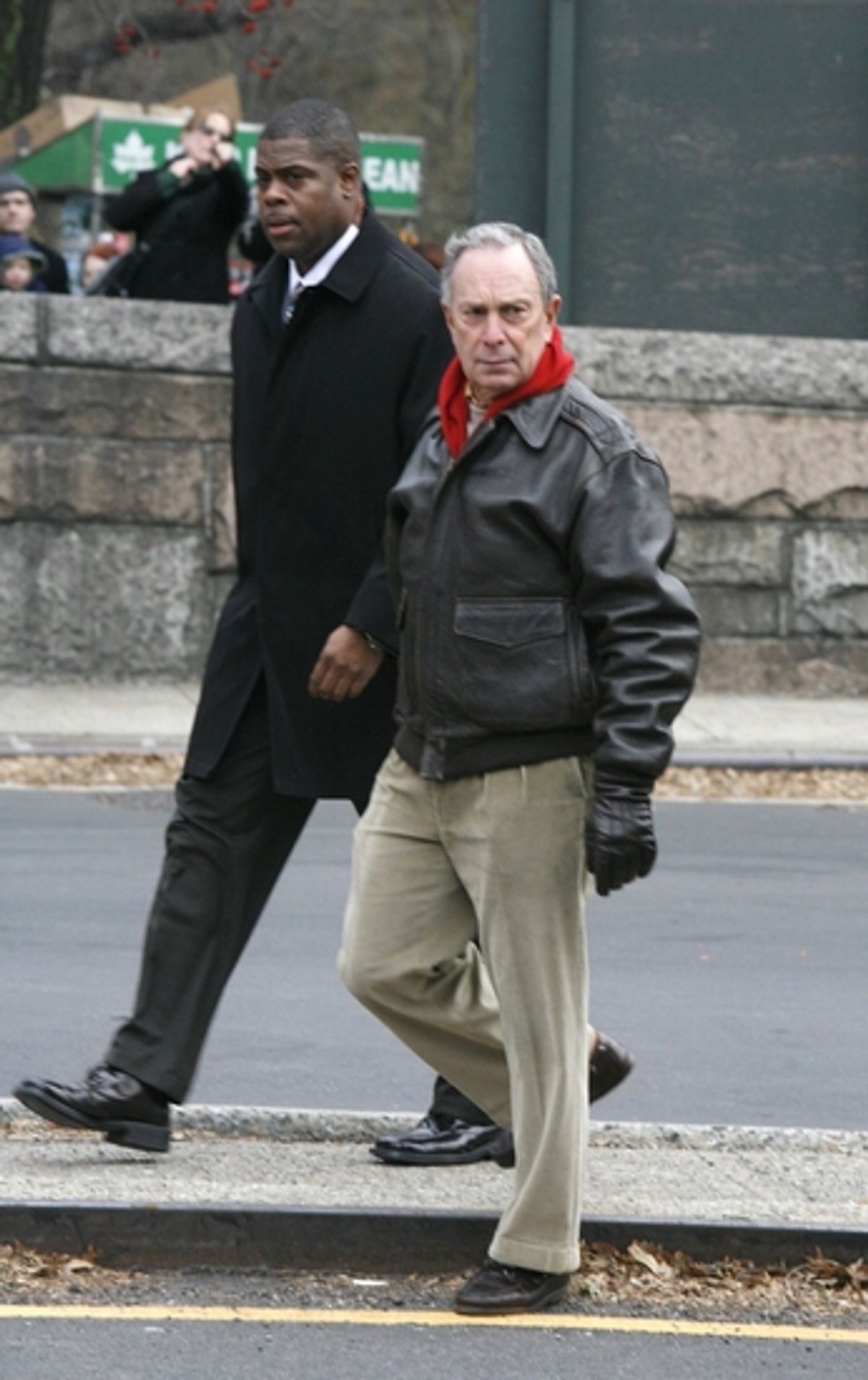 Mayor Michael Bloomberg at The 82nd Annual Macy's Thanksgiving Day Parade Part I
