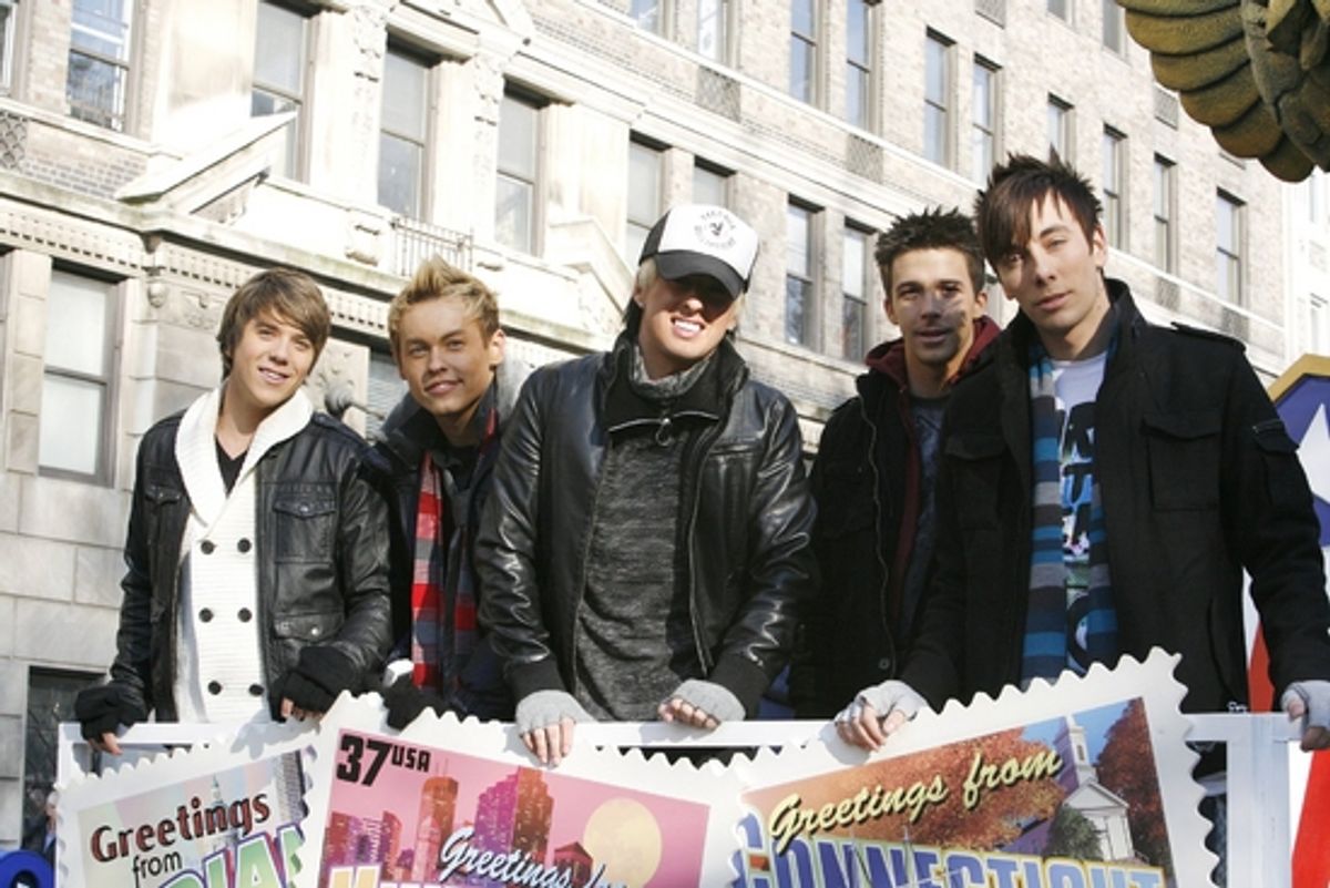 Varsity FanClub - David Brandt, Thomas Fiss, Drew Scott, Jayk Purdy and Bobby Edner at 