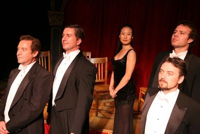 Ron Siebert, Jeffrey Plunkett, Susan Hyon, Christian Kohn and Scott Giguere Photo