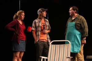 Zachary Booth, Jonathan Groff, and Cassie Beck @ BroadwayWorld Zachary Booth, Jonathan Groff, and Cassie Beck Photo