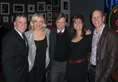 Billy Stritch, Christine Ebersole, Jim Caruso, Stephanie J. Block and David Zippel Photo