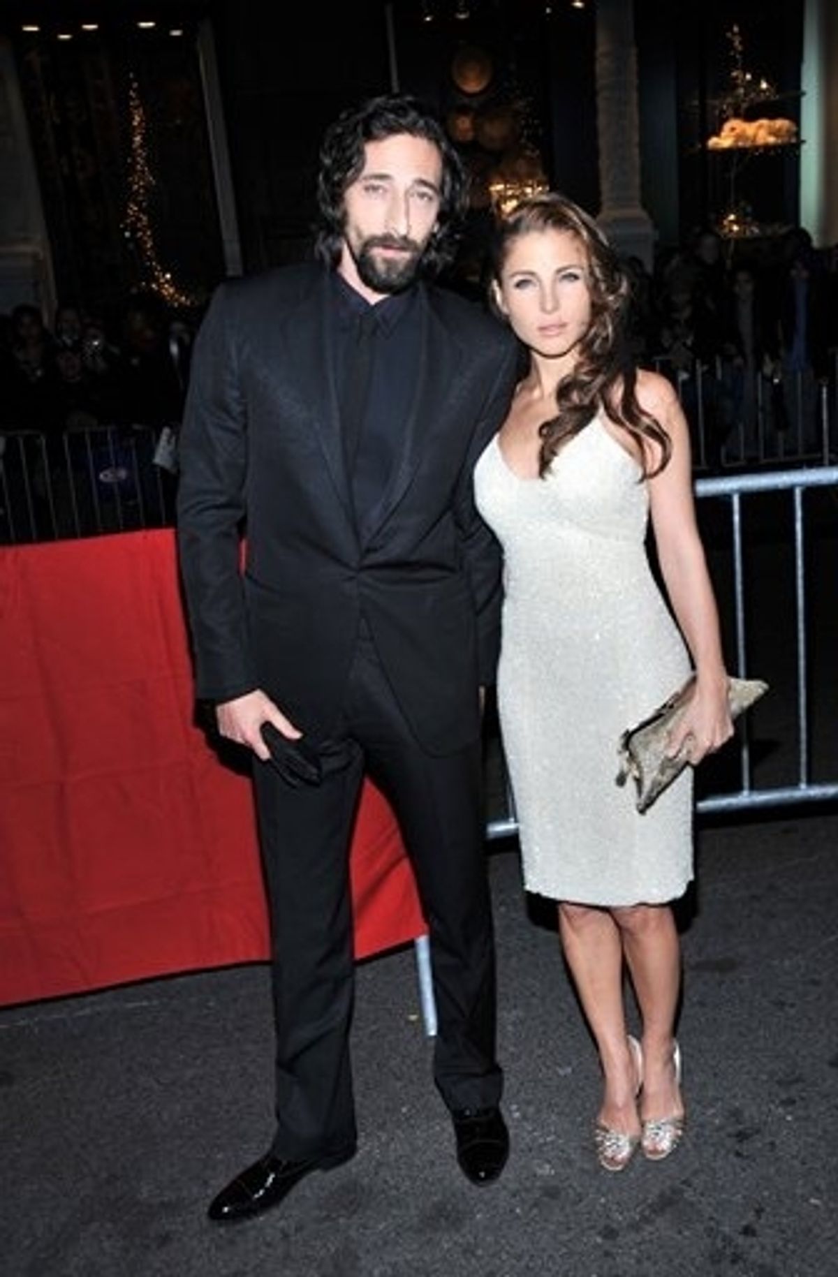 Adrien Brody and guest at 