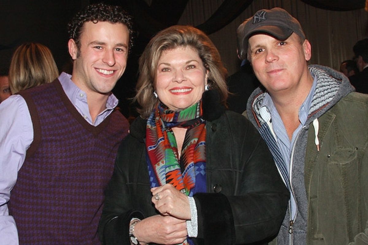 Christopher Spaulding, Debra Monk, and Scott Ellis at 