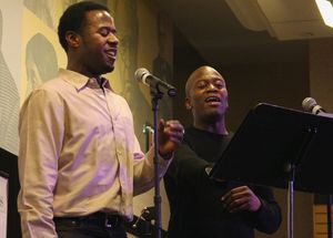 Marcus Paul James and Tituss Burgess Photo