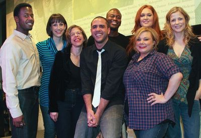 Marcus Paul James, Natalie Weiss, Jackie Hoffman, Scott Alan, Tituss Burgess, Carly J Photo