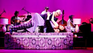 Patrick Cassidy, Vicki Lewis, and Jason Alexander Photo