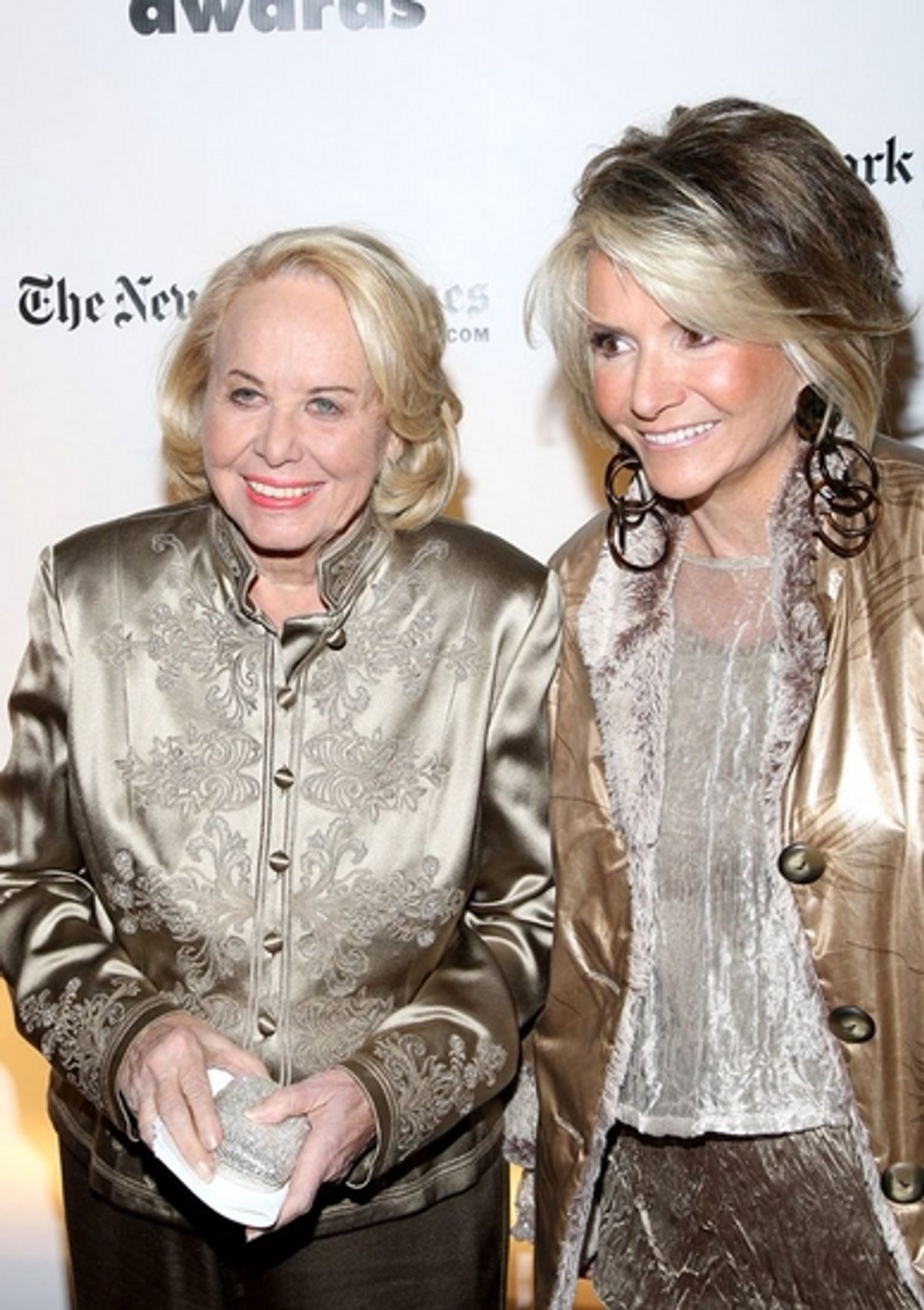 Liz Smith and Sheila Nevins at 