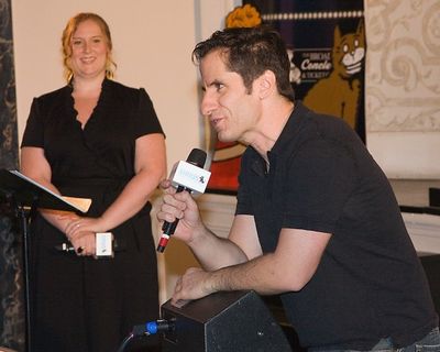 Julie James and Seth Rudetsky Photo