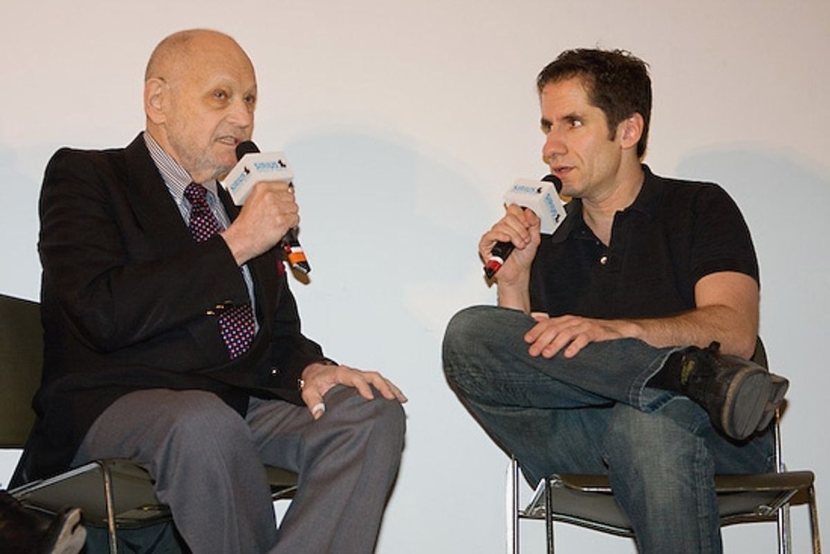Charles Strouse and Seth Rudetsky at 'All About ANNIE' at SIRIUS Live on Broadway