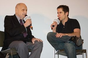 Charles Strouse and Seth Rudetsky @ BroadwayWorld Charles Strouse and Seth Rudetsky Photo