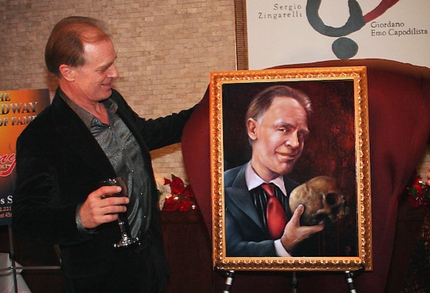 Photo Coverage: Keith Carradine Portrait Unveiled at Tony's DiNapoli  Image