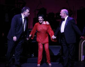 Billy Stritch, Liza Minnelli and Michael Berkowitz Photo
